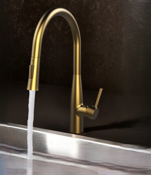 Ծորակ խոհանոցի Raiber Premium,Gr. RPG-011,ոսկ.