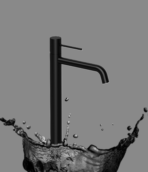 Ծորակ լվացարանի Raiber Premium, Graceful RPB-002,սև