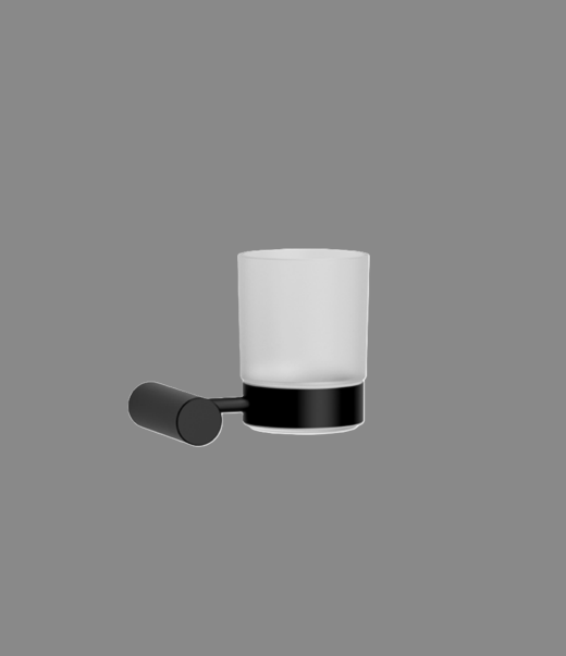 Բաժակ պատի կրող Raiber prem RPB-80007,սև