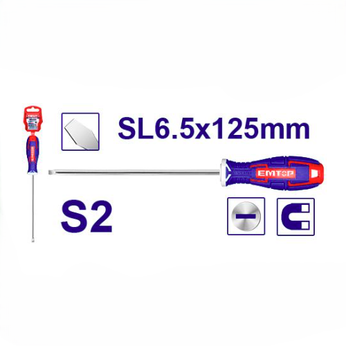 Պտուտակահան տափակ 125մմ Էմթոփ 