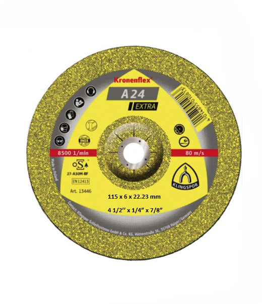 Սկավառակ A24 EX 115*6*22.23 KLINGSPOR