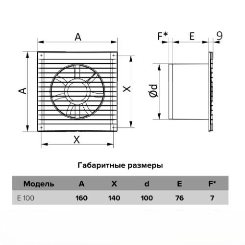 Քամհար SB D100 անջատիչով