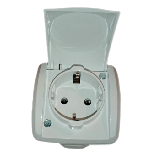 Վարդակ պատի վրայի կափարիչով DE-PA 