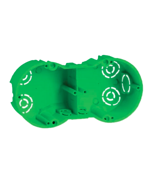 IEK Գիպսակարտոնի տուփ 2տեղ