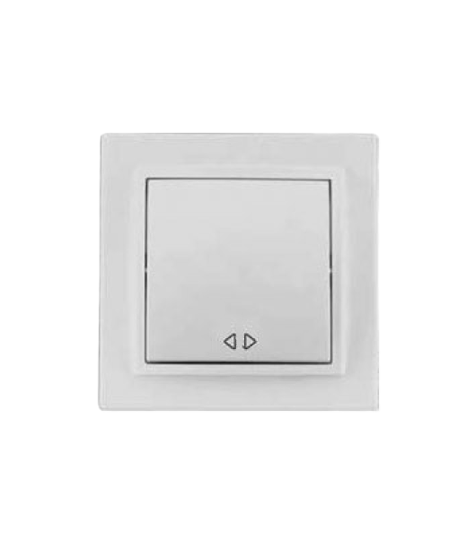 Անջատիչ ռեվերս միջանկյալ  սպիտակ OVIVO 