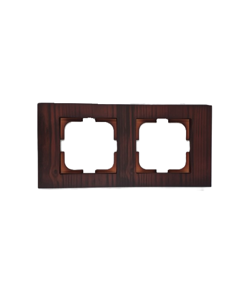 Շրջանակ վարդակի 2տ. OVIVO GRAND մուգ դուբ