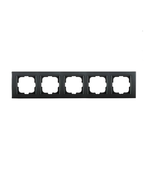 Վարդակի շրջանակ 5տ. սև  OVIVO MINA