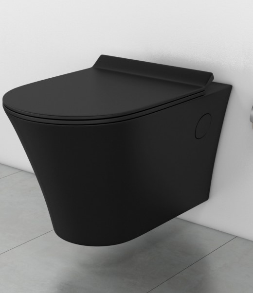 Զուգարան պատի TIPIT 2012 BLACK GLOSSY